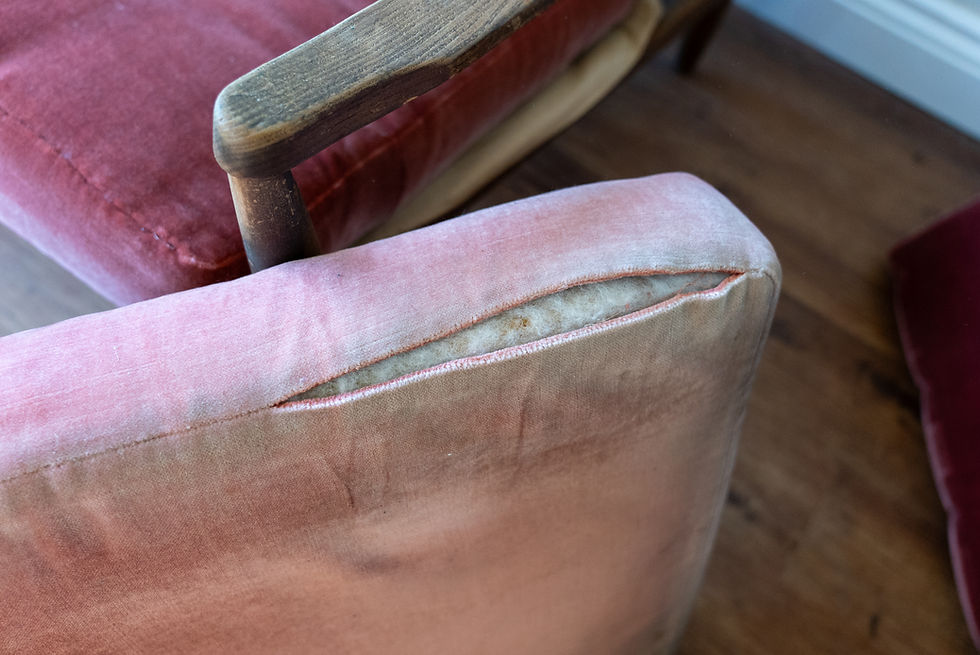 Thumbnail: Pair of Mid Century Scandart Armchairs