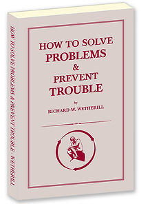How to Solve Problems & Prevent Trouble book