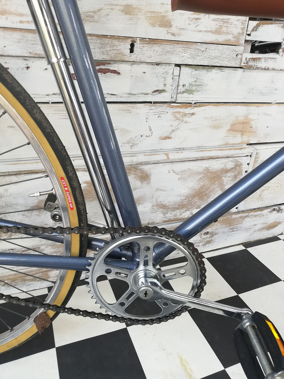 Thumbnail: 1980 BSA Metro single speed custom build