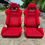 Thumbnail: Original Recaro SR4 DC5 Red 2 seats !! Original Condition