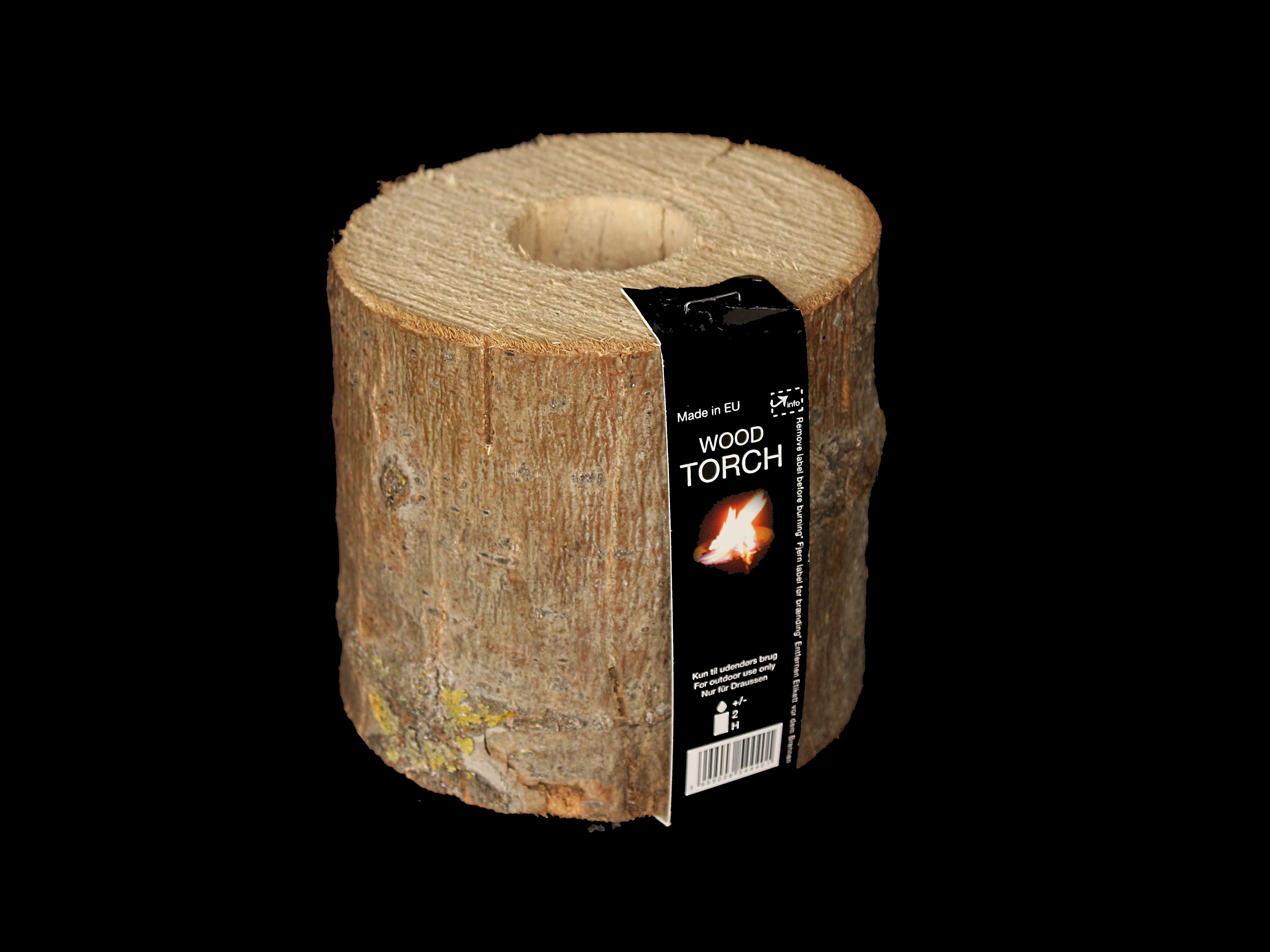 Wood Torch Ø 12x18 cm (192 pc)