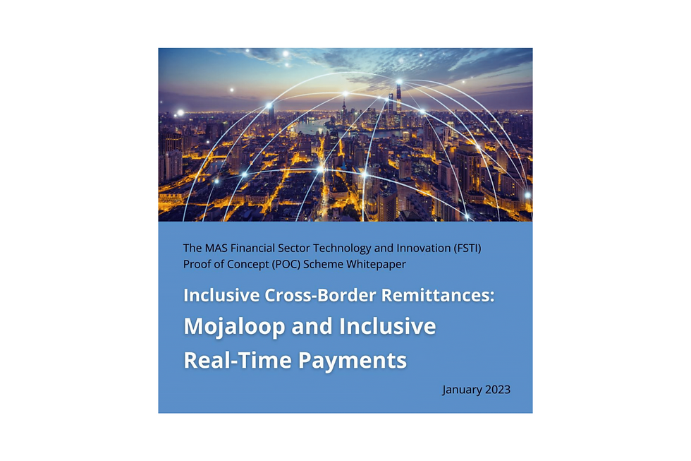 Inclusive Cross-Border Remittances: Mojaloop and Inclusive Real-Time Payments