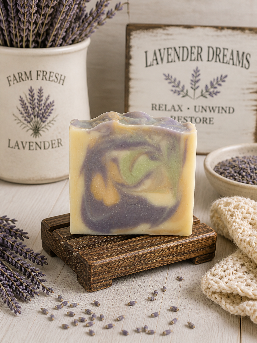 Lavender Dreams Artisan Soap / Handmade Bath Soap