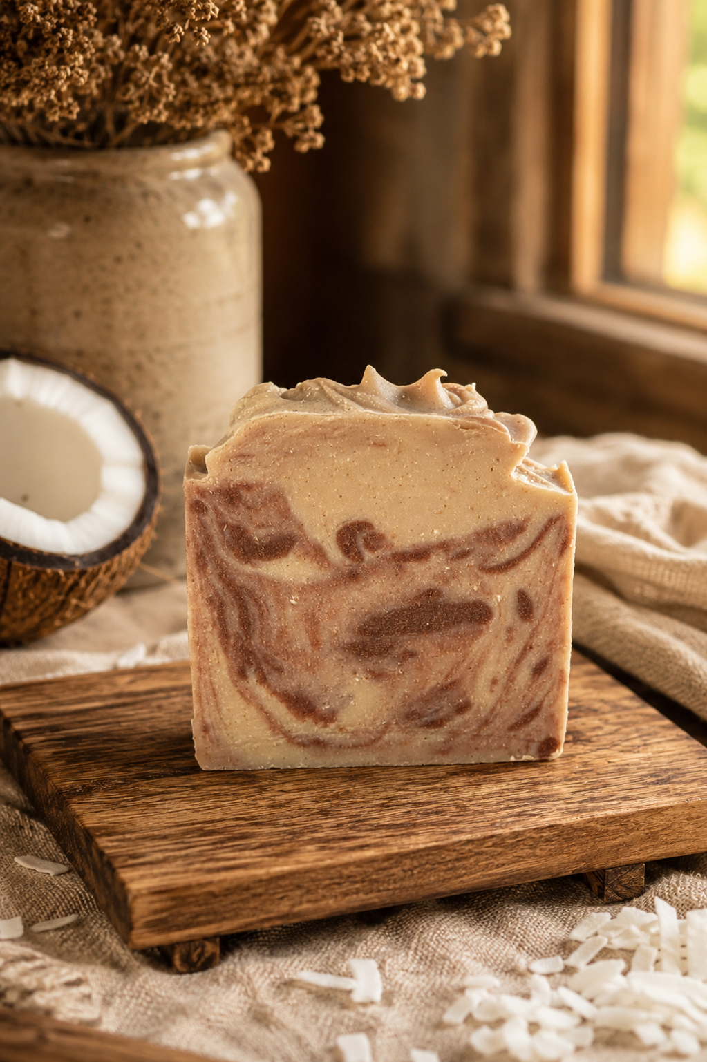 Creamy Coconut Homemade Soap