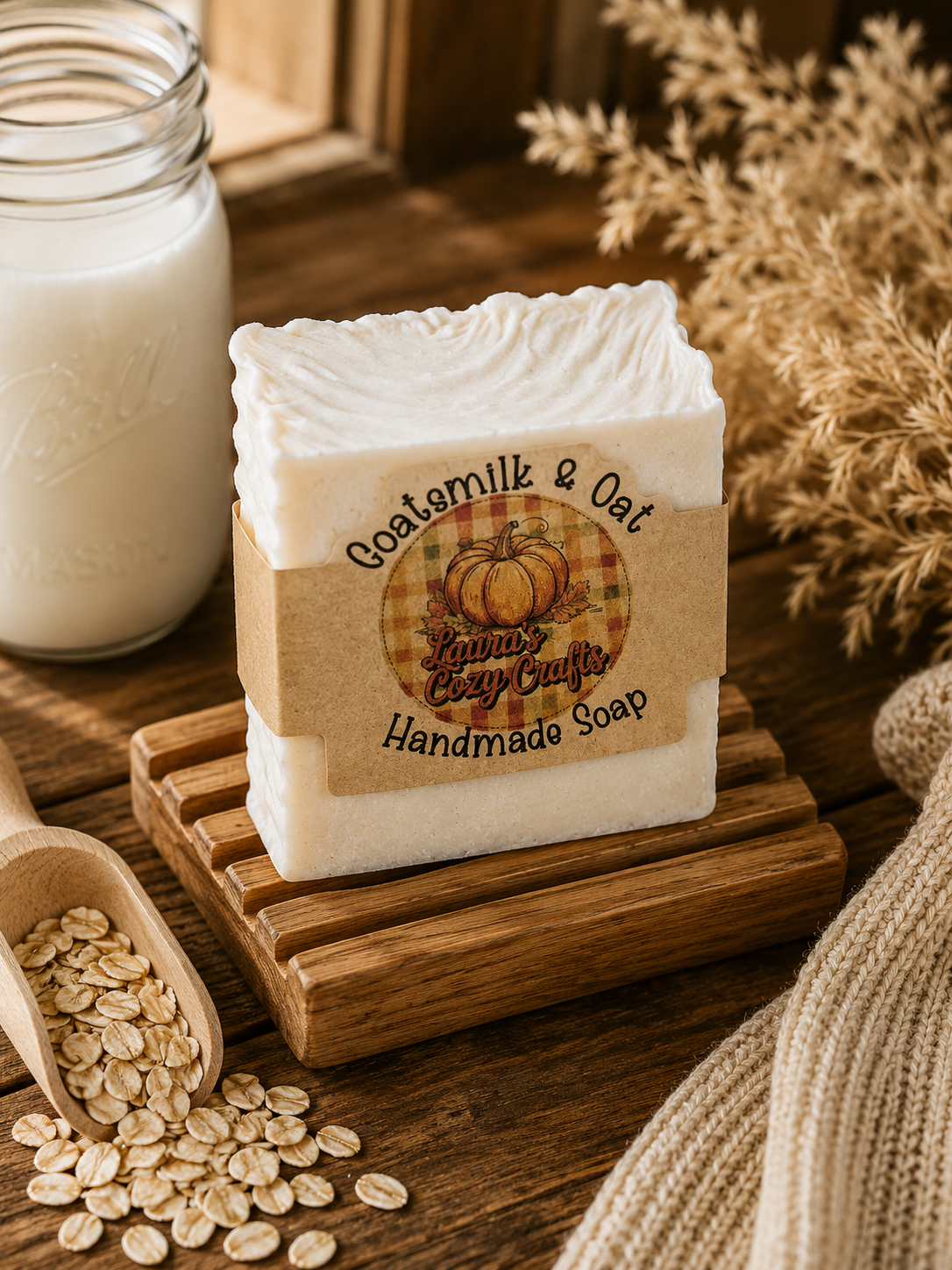 Goatsmilk and Oat Soap