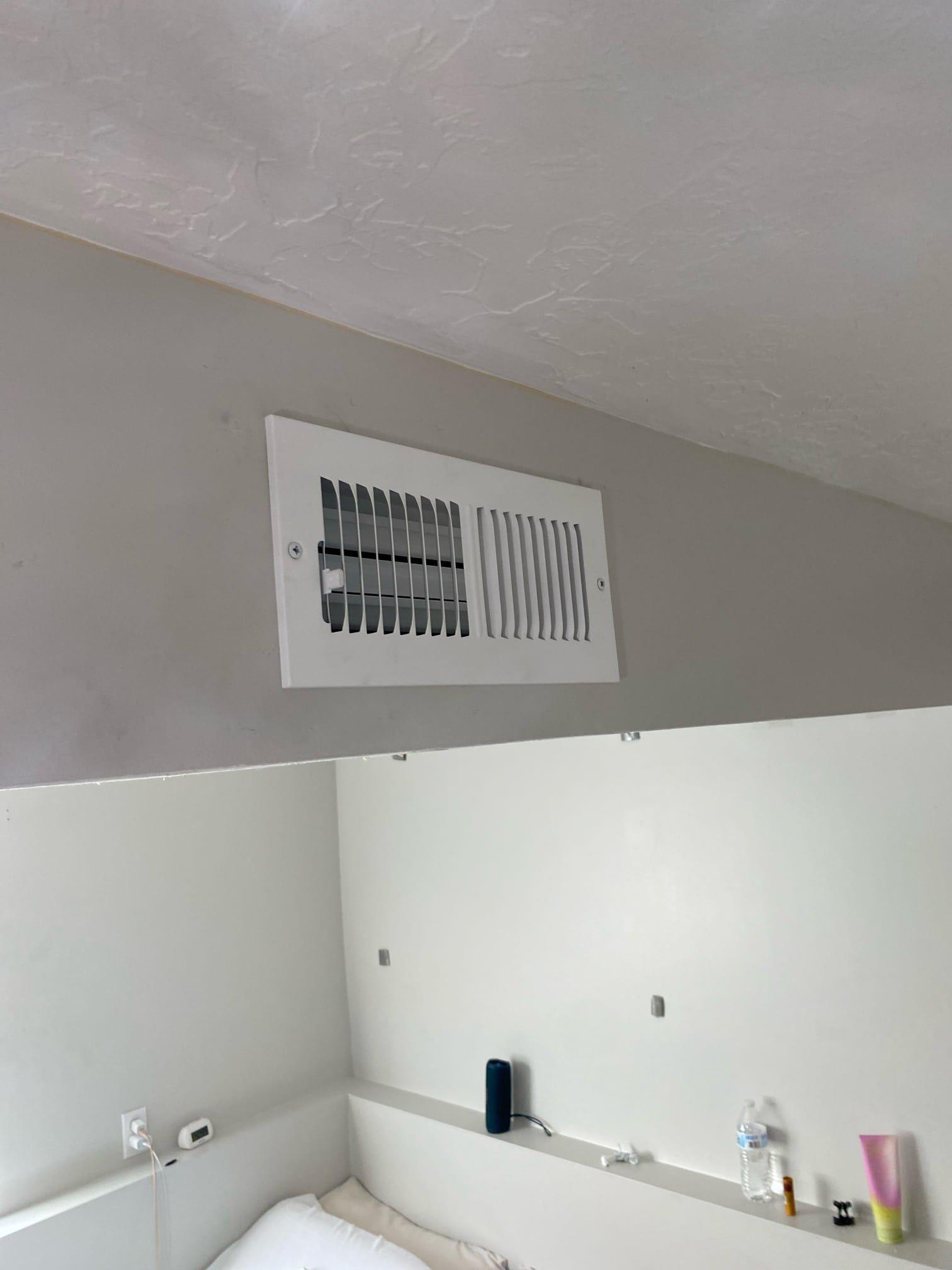 Image depicting HVAC duct cleaning, possibly showing before-and-after results. Could feature duct cleaning tools or a technician performing ductwork maintenance repair. Represents the concept of fresh air duct cleaning and positive reviews for improved indoor air quality.