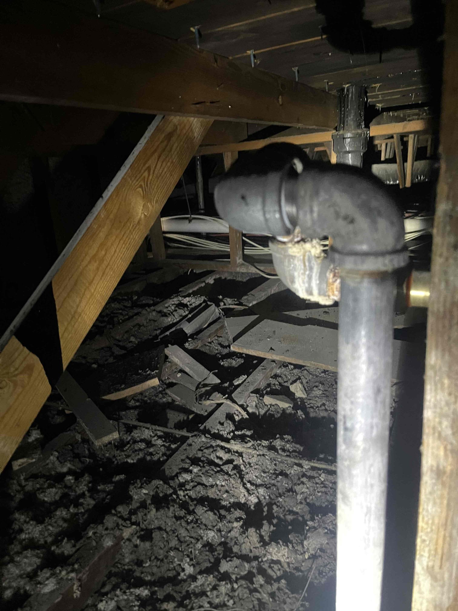 Image showing a 24-hour water line repair scene, subtly referencing related services like commercial HEPA air purifier use for post-repair cleanup and considerations about heater repair costs, emphasizing comprehensive property maintenance.