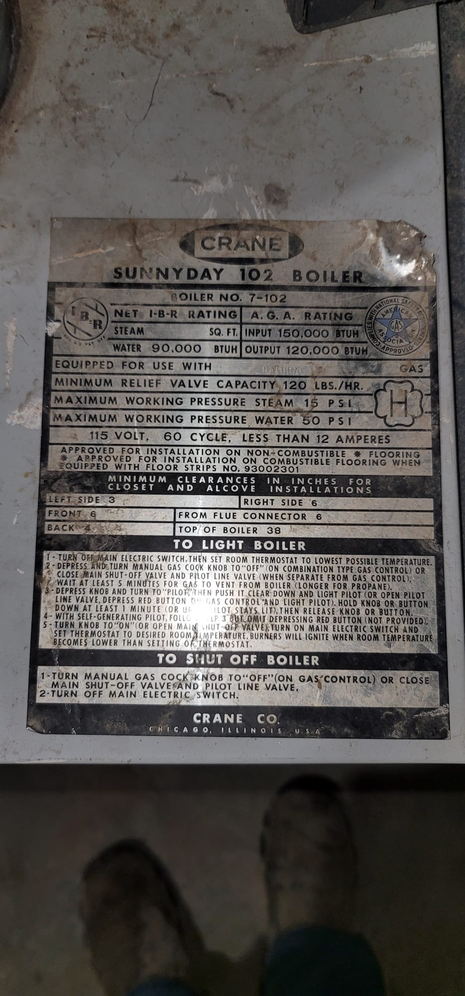Image depicting a skilled HVAC technician performing boiler and furnace repair. Focus on service boiler repair, showcasing expertise in maintaining heating systems for optimal performance and safety.
