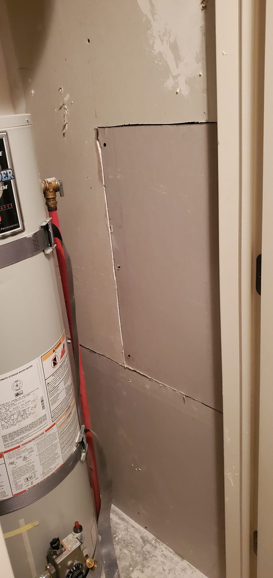 Image depicting a technician inspecting a home furnace, representing 24-hour furnace repair, inspection, and related services available nearby. Focus on prompt, reliable heating solutions for your home.