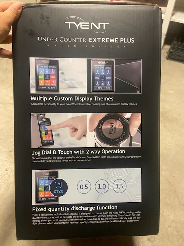 Rhino water filter protecting a basement from water damage. Essential for basement water damage restoration, preventing future issues addressed by basement water damage restoration services.