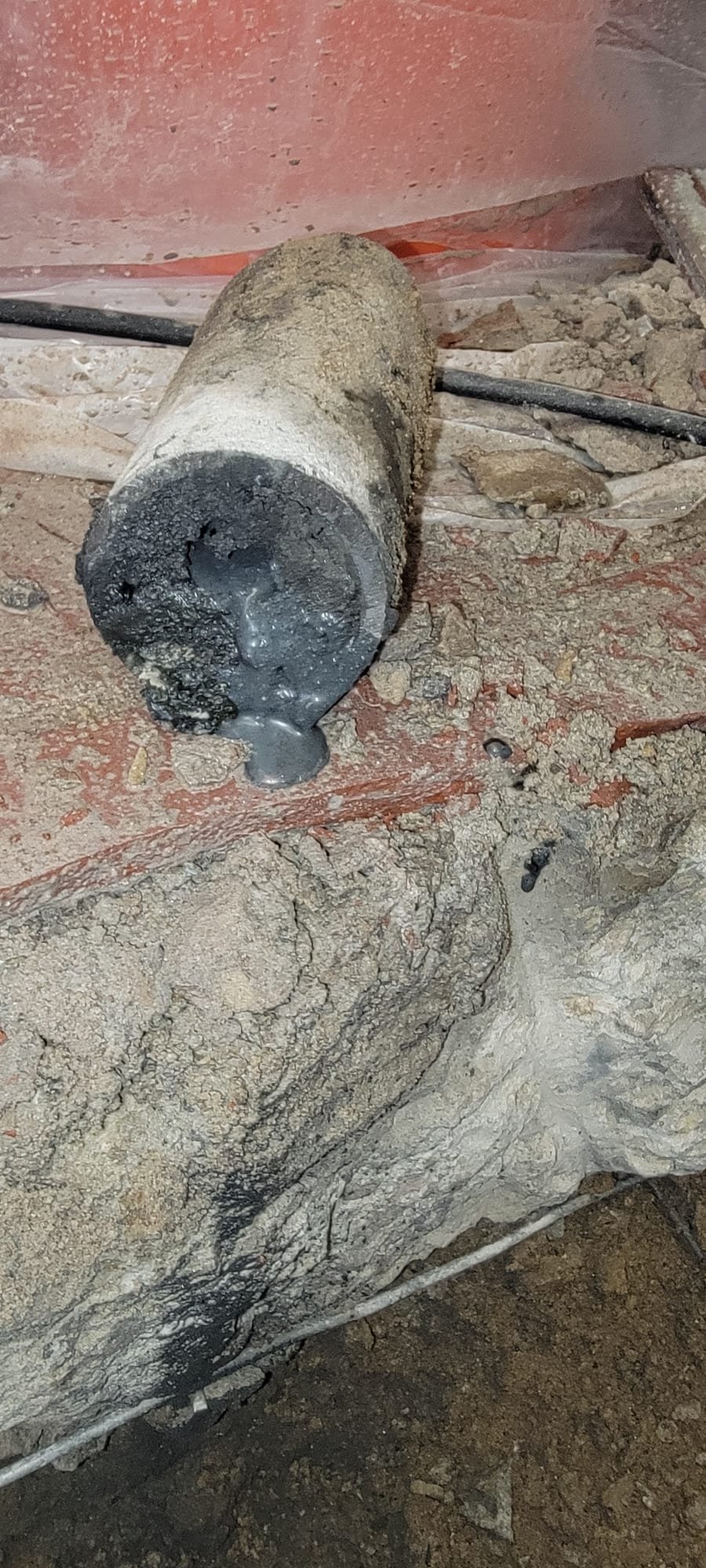 A burst pipe repair kit, essential for commercial plumbing repair near you and service line repair, ready to quickly fix leaks and prevent water damage.