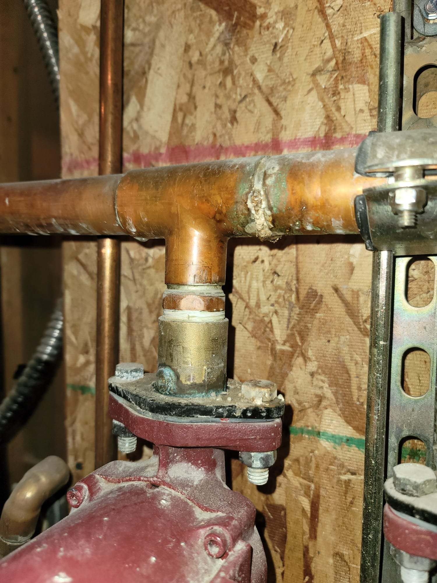 Image depicting piping repair, essential for commercial fire suppression and fire repair maintenance, ensuring reliable fire protection systems.