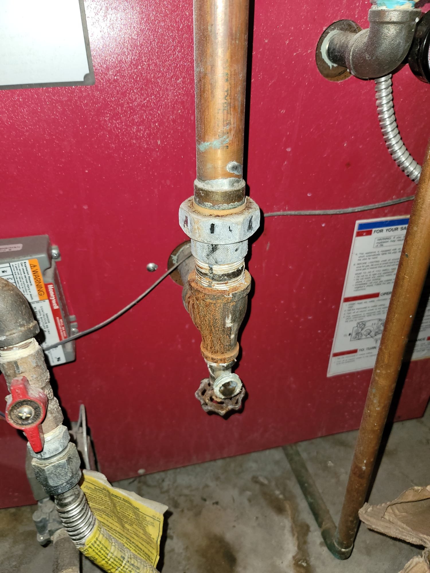 Residential boiler inspection service ensuring clog-free systems, preventing issues similar to a sink clogged on both sides. Comprehensive check for efficient and safe home heating, mirroring the thoroughness of residential boiler inspection service 1.