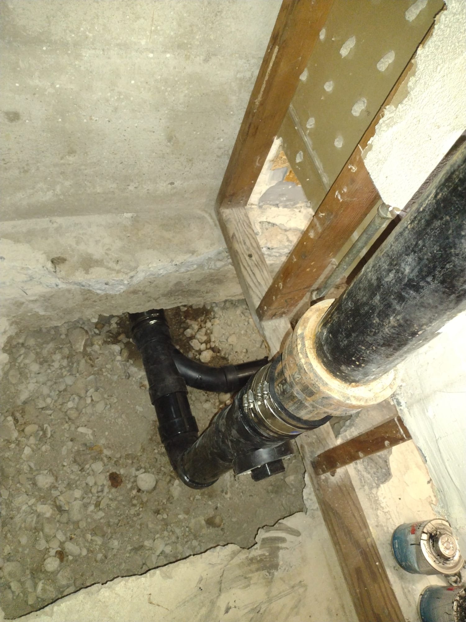 Residential sewer line replacement image highlighting cost-effective solutions, relevant to concerns about replacing galvanized pipes. Similar to other sewer service projects, this one emphasizes quality and affordability.