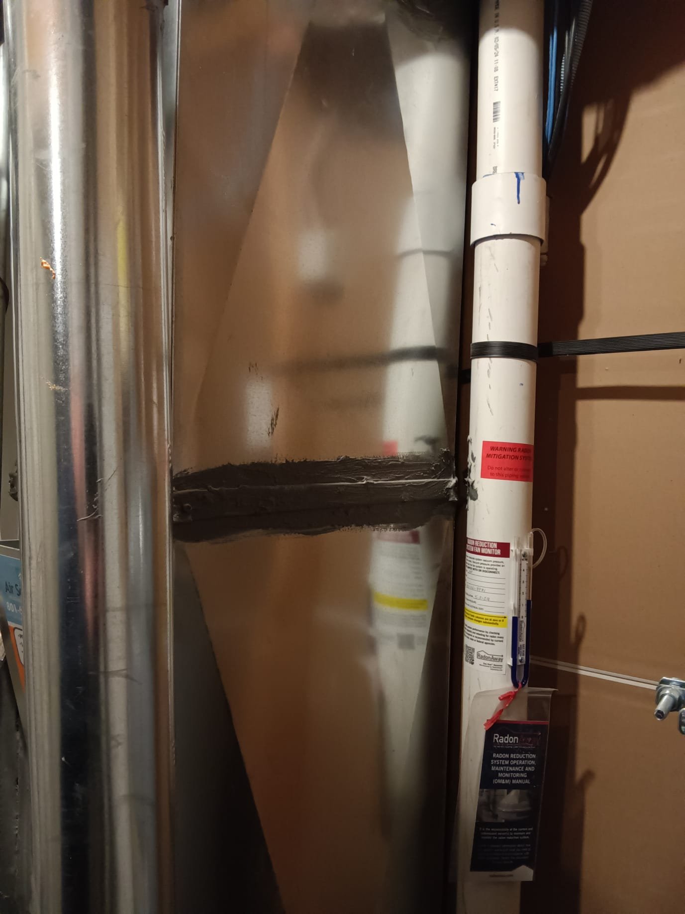 Image depicting residential bathroom mold damage, possibly near you, causing a stinky bathroom sink. Highlights the urgency of emergency residential bathroom mold damage repair.