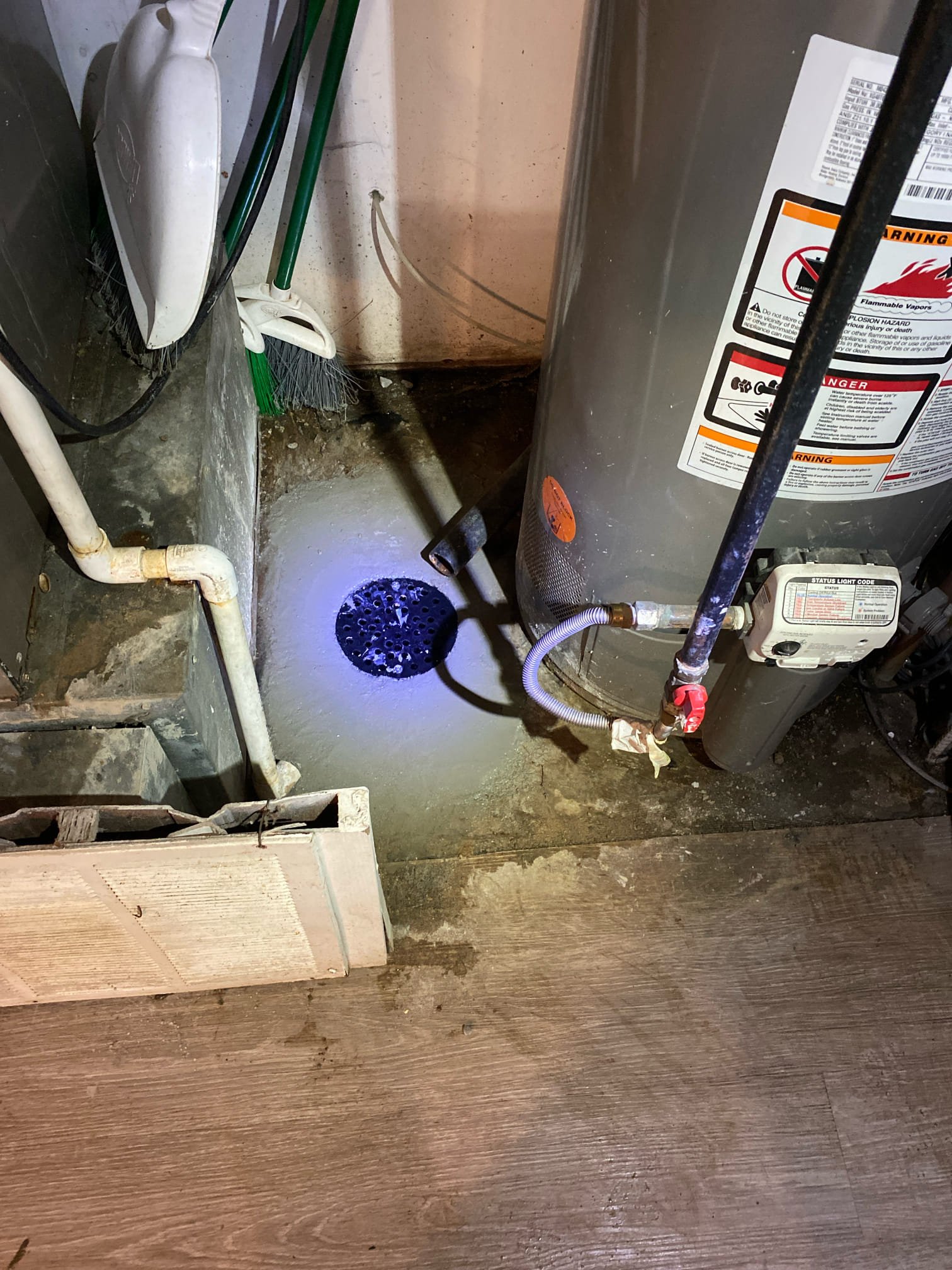 Close-up of a boiler release valve, symbolizing boiler repair and maintenance. If you're searching 'boiler fix near me' or considering 'hot water heater replacement cost' due to issues like this, ensure proper valve function for optimal system performance and safety.