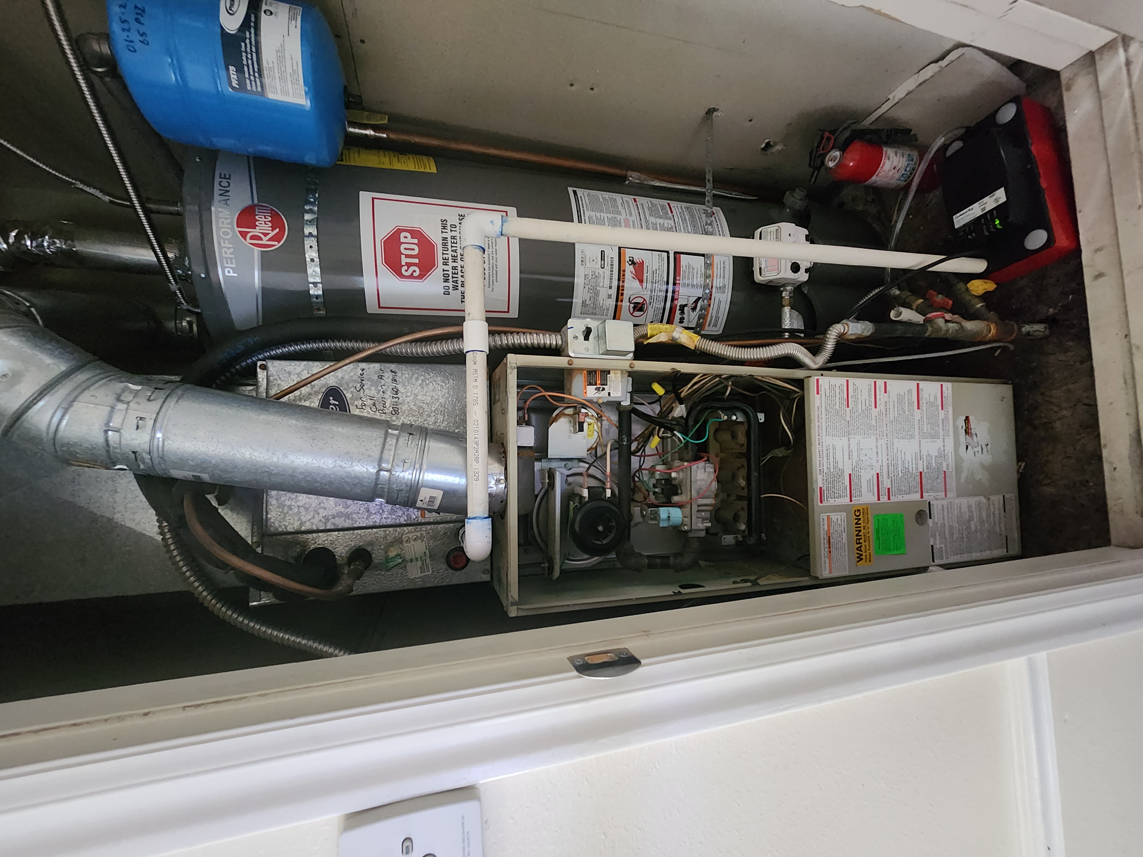 A mobile home air conditioner, representing a residential HVAC replacement option. Similar to portable wall air conditioning units, it provides cooling solutions tailored for manufactured homes.