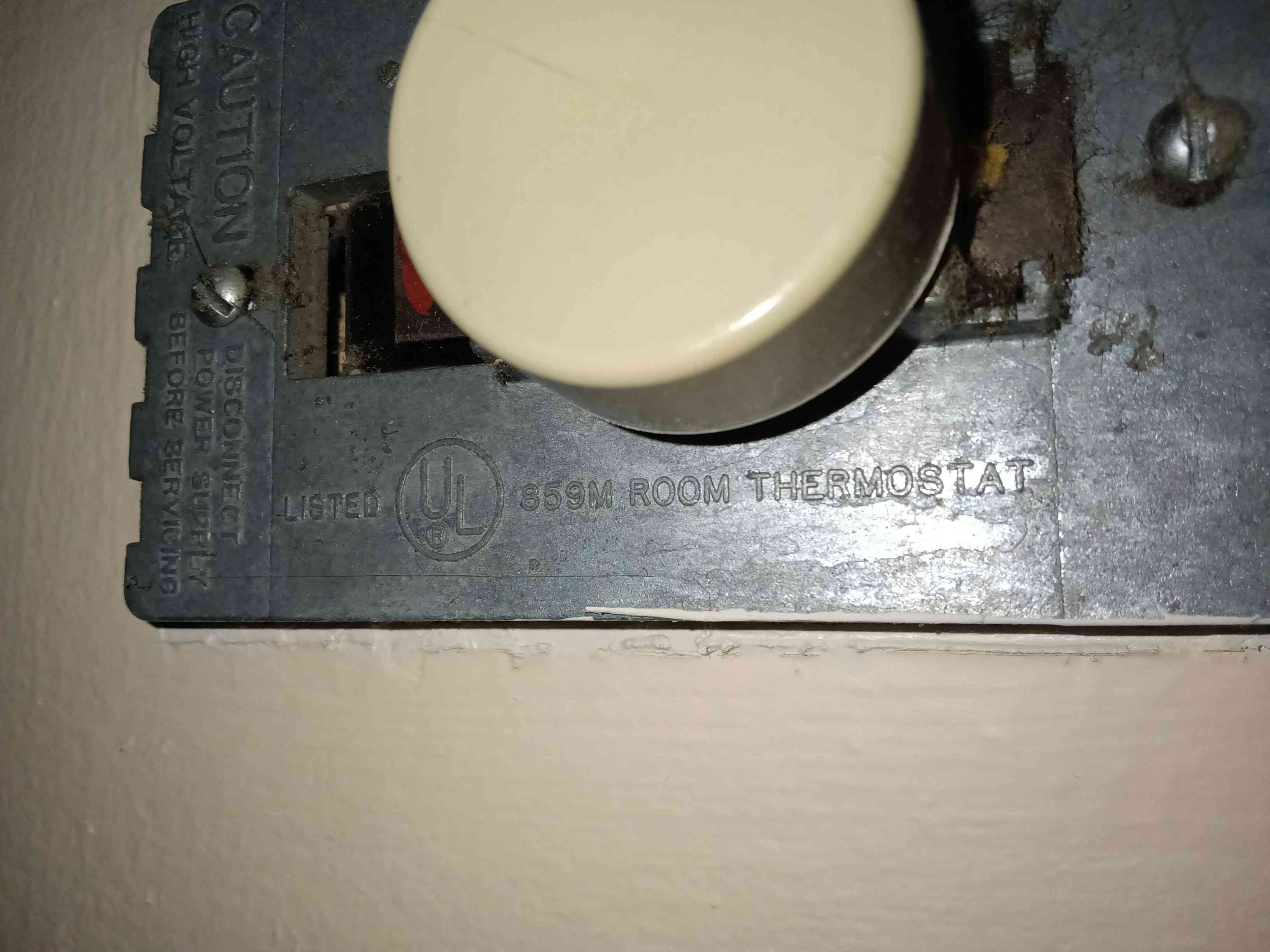 Image of an ecobee smart thermostat displaying an 'off' state, relevant for shoppers considering energy-efficient 'shop thermostats' or alternatives like 'RH thermostat' options for home climate control.