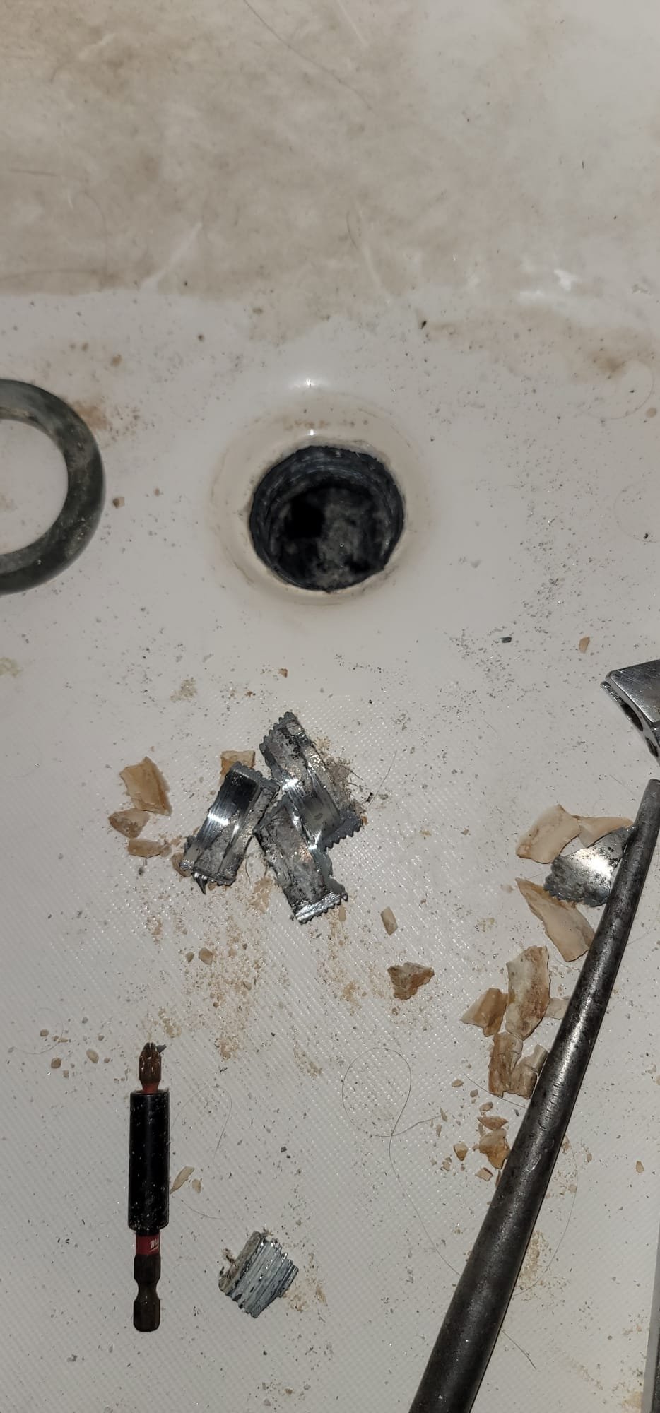 Image depicting drainpipe repair, potentially showcasing collapsed drain repair or epoxy drain pipe repair techniques. Focus is on restoring functionality and preventing further damage.