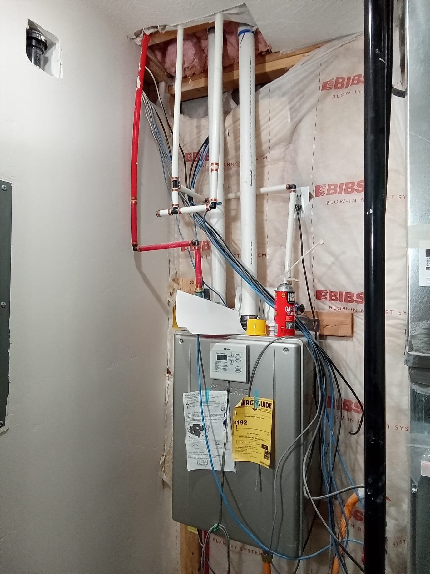 Image depicting licensed drywall water damage restoration services, possibly showing soot on walls from a related incident. Affordable solutions for drywall water damage repair are available.