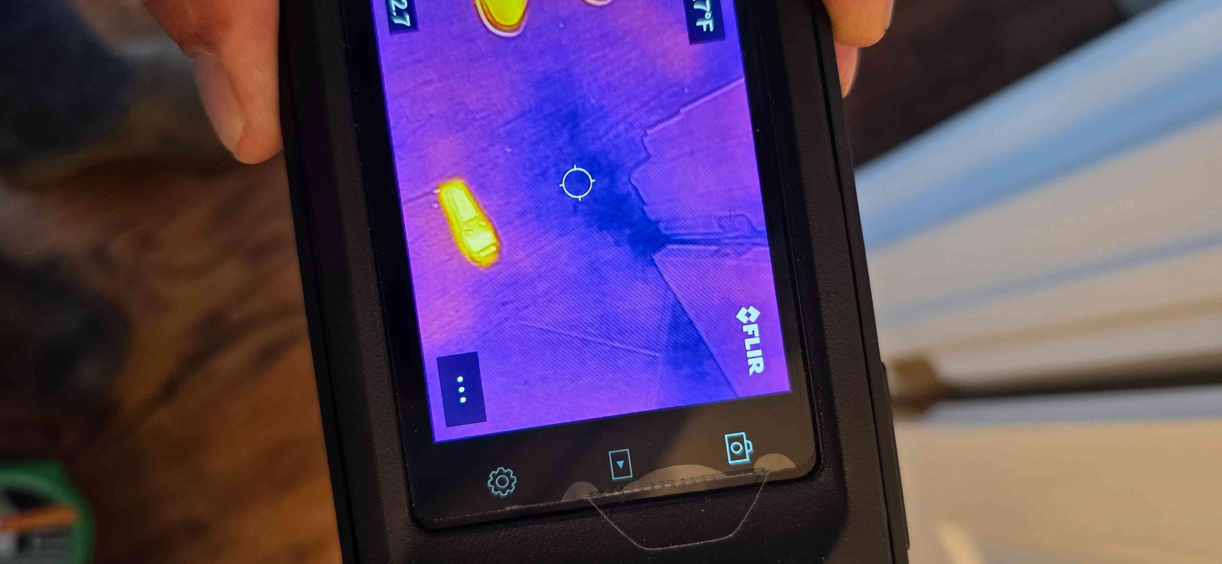 Close-up of a home water pressure meter, essential for monitoring and improving water pressure. Regular checks help prevent plumbing issues and are crucial for commercial water damage restoration maintenance, safeguarding against potential property damage.