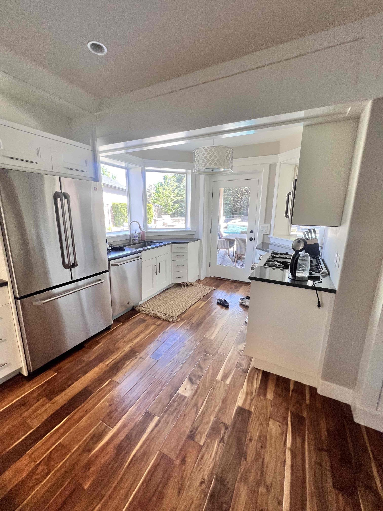 Close-up of a pressure gauge monitoring water pressure, relevant for assessing potential causes of basement water damage and informing restoration estimates. Stable water pressure is crucial for preventing basement flooding and the need for costly water damage repair.