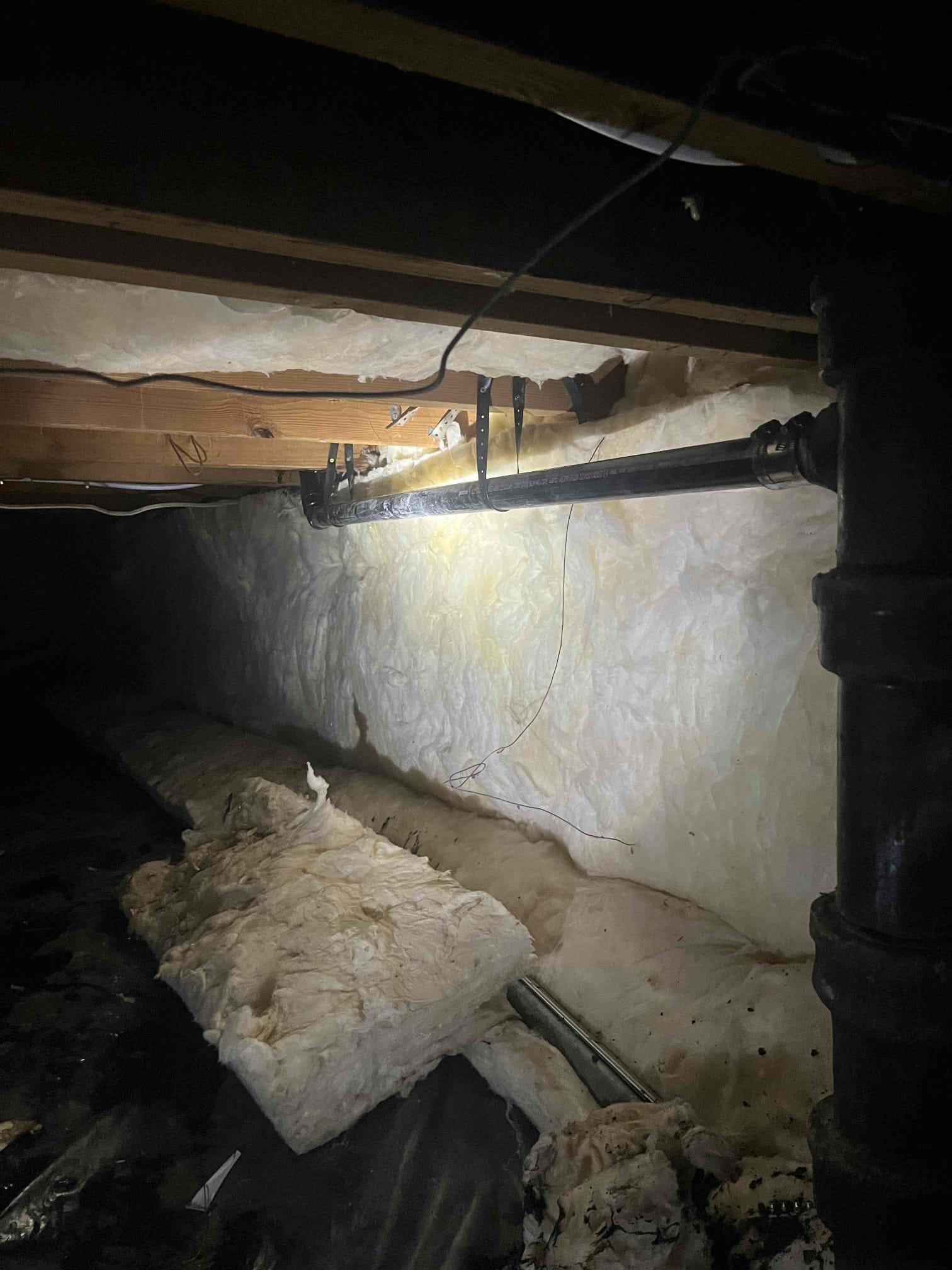 Emergency water damage cleanup needed? This image shows the aftermath of ceiling water damage in a home, highlighting the importance of prompt cleanup to prevent further issues. Like installing a whole-house water filter for clean water, addressing water damage swiftly, even after hours, protects your home from long-term problems like mold and structural weakening.