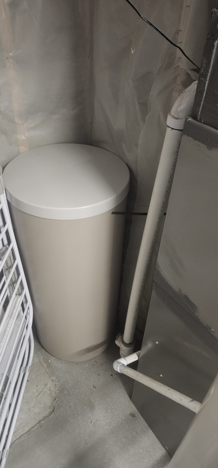 A malfunctioning water heater with no hot water. If you're searching 'water heater near me' due to this issue, it might be time to consider draining your water heater. Learn 'how to drain a water heater' for maintenance or replacement.