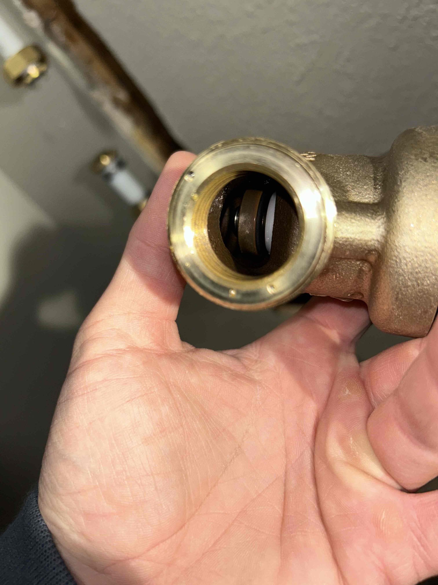 Commercial ceiling water damage cleanup pricing. Image depicts the process of inspecting and cleaning up water damage on a commercial ceiling. Professional water damage restoration services can help assess the extent of the damage and provide cost-effective solutions. Get a commercial ceiling water damage cleanup inspection to determine the best course of action.