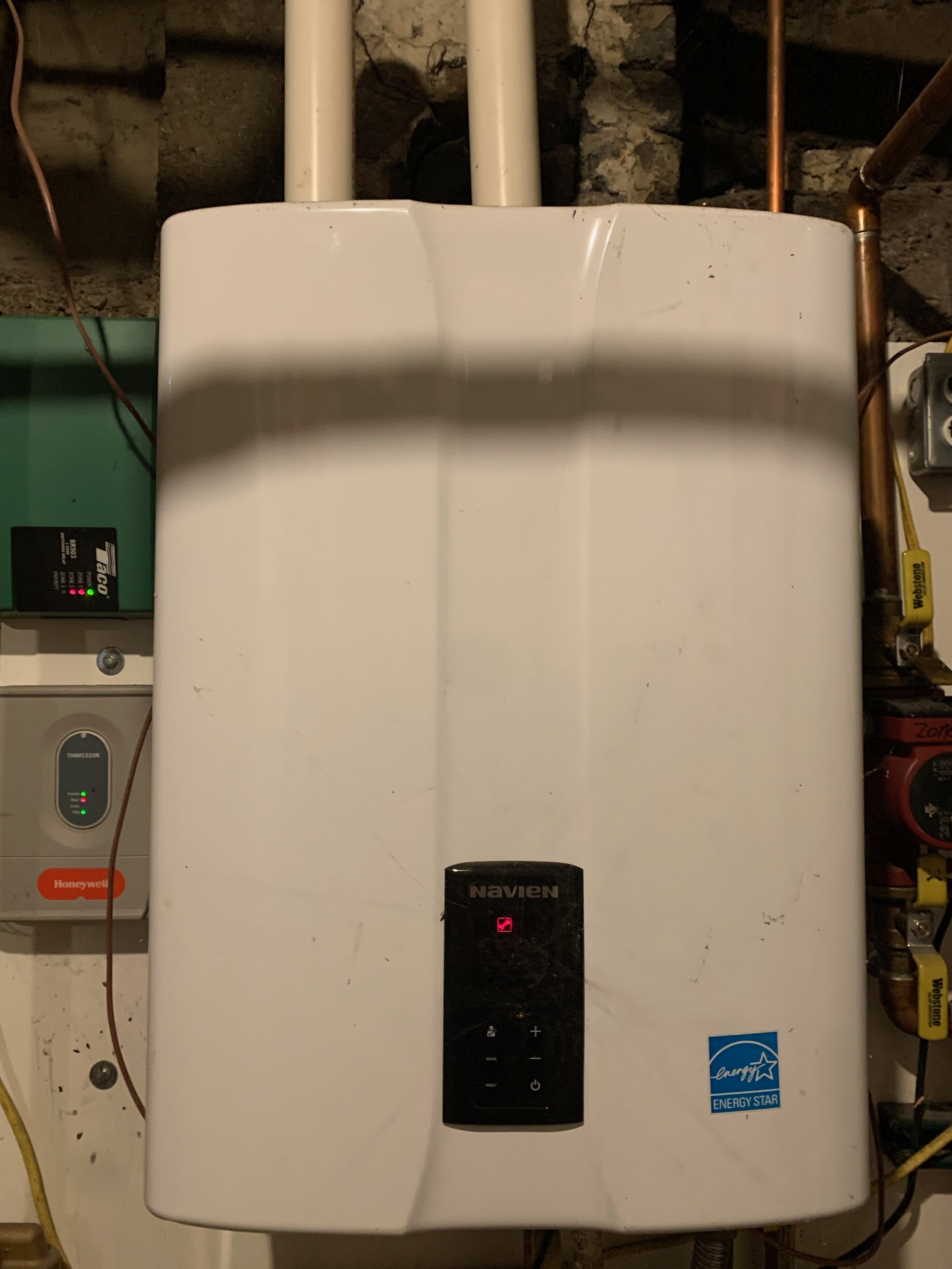 Propane boiler, an efficient boiler heater and component of a home's heating and cooling system, providing reliable warmth.