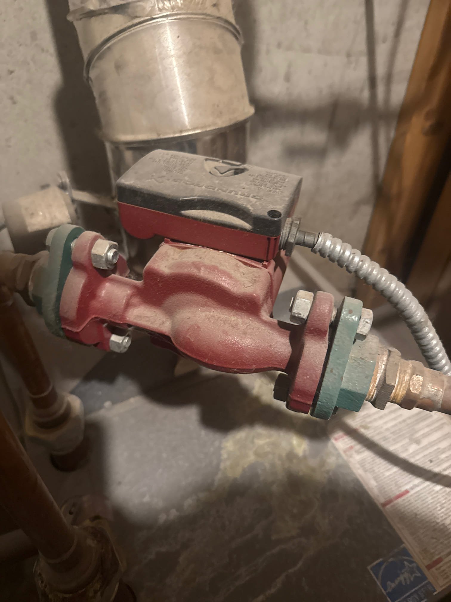 A portable space heater providing supplemental warmth, representing a smaller-scale solution compared to whole-house residential geothermal units. Regular residential heating installation maintenance ensures efficient operation of both portable and geothermal systems, optimizing home comfort and energy savings.