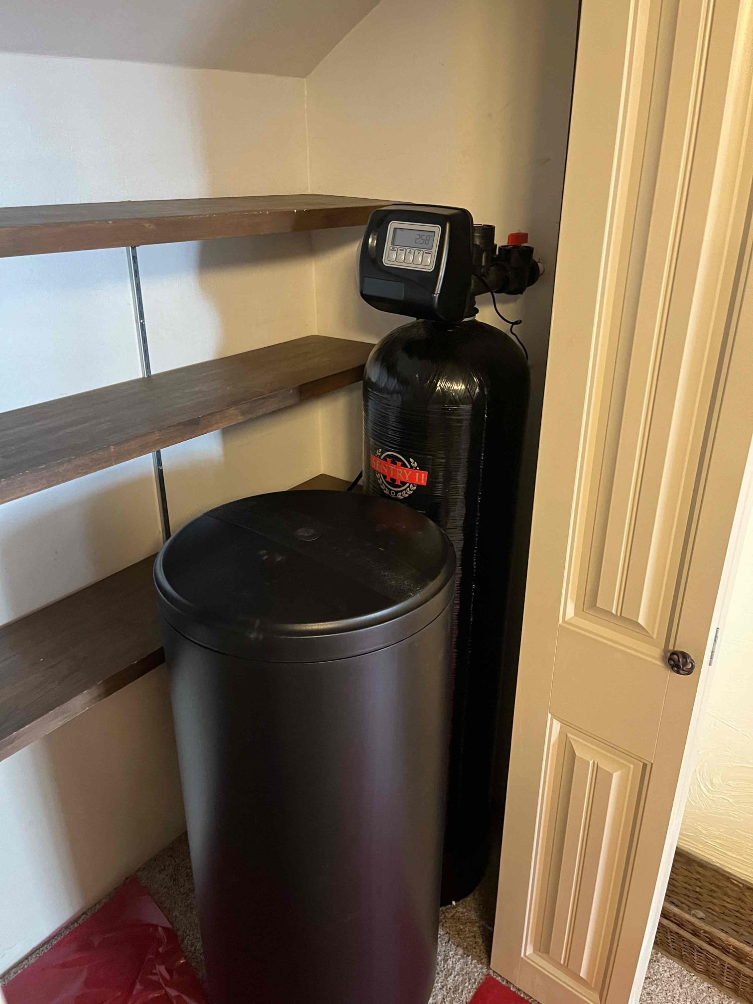 Image depicting solutions for wastewater treatment plant (WWTP) odor control and commercial water damage odor removal, potentially showcasing a urinal unclogger as a tool for preventing sewage backups that contribute to unpleasant smells. Focus on preventing odors and maintaining sanitary conditions.