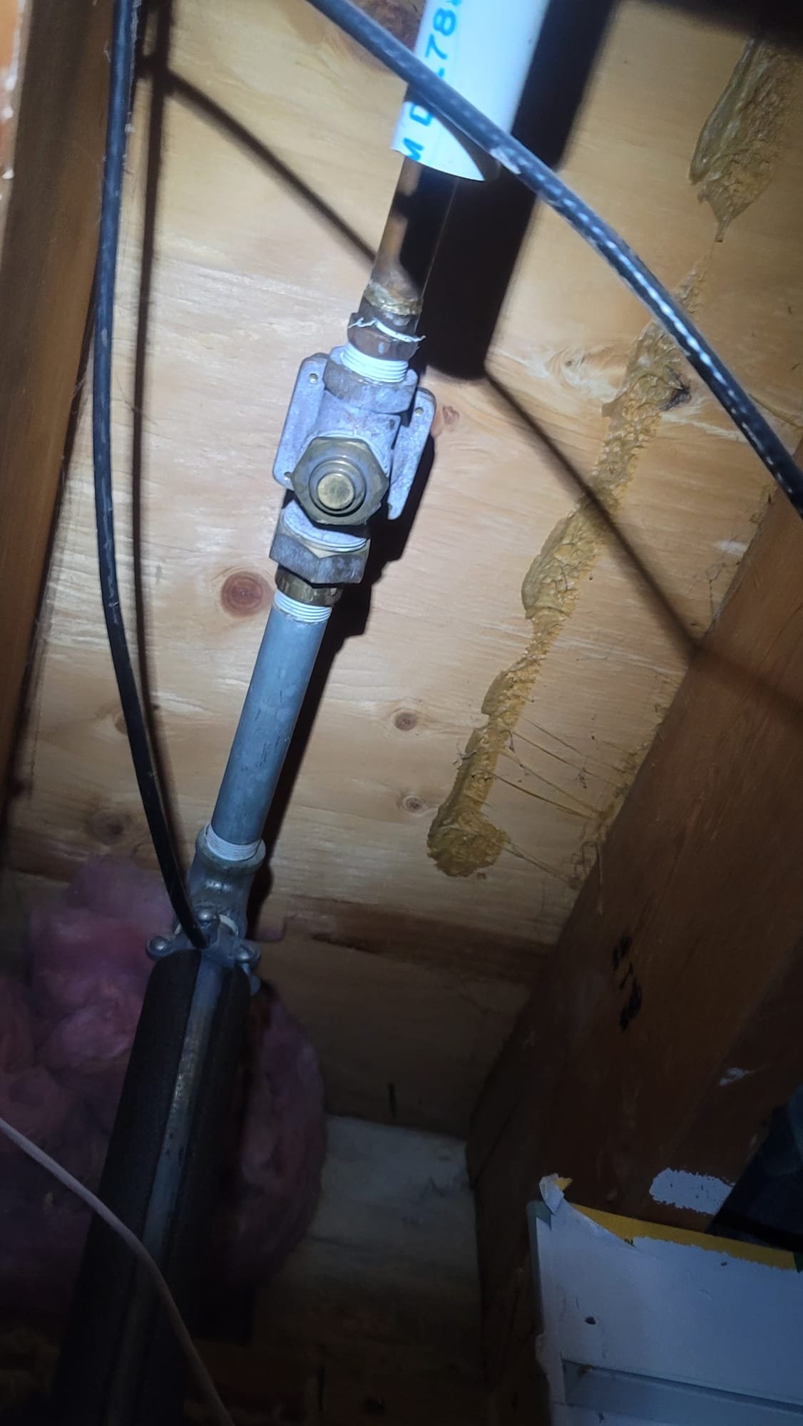 Inspection camera scope revealing hidden smoke damage. Underscores the importance of commercial smoke damage maintenance and addressing potential health risks associated with unseen soot and residue.