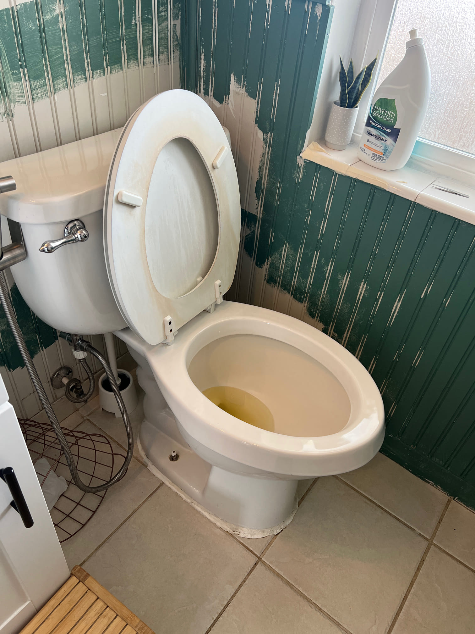 Image of a clogged bathtub drain, a common plumbing problem. Likely remedied with bathtub sink cleaner or by following how-to guides for clearing a clogged bathroom sink. A frustrating household issue with simple solutions.