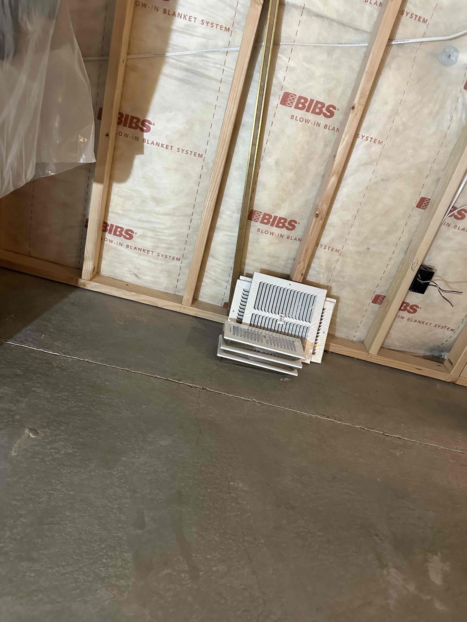 Ducted air source heat pump connected to home heating ductwork installation. Efficient and modern HVAC system for whole-house heating and cooling using existing or new ductwork installation.