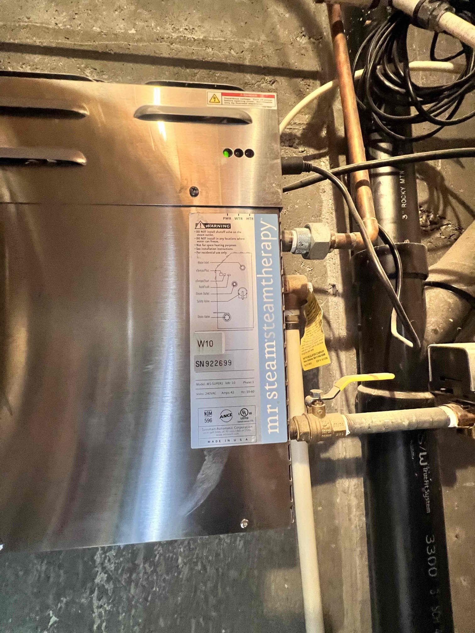 Image depicting basement drywall water damage cleanup inspection, highlighting the importance of regular lint dryer vent cleaning to prevent moisture buildup and the need for professional basement drywall water damage cleanup and repair services.