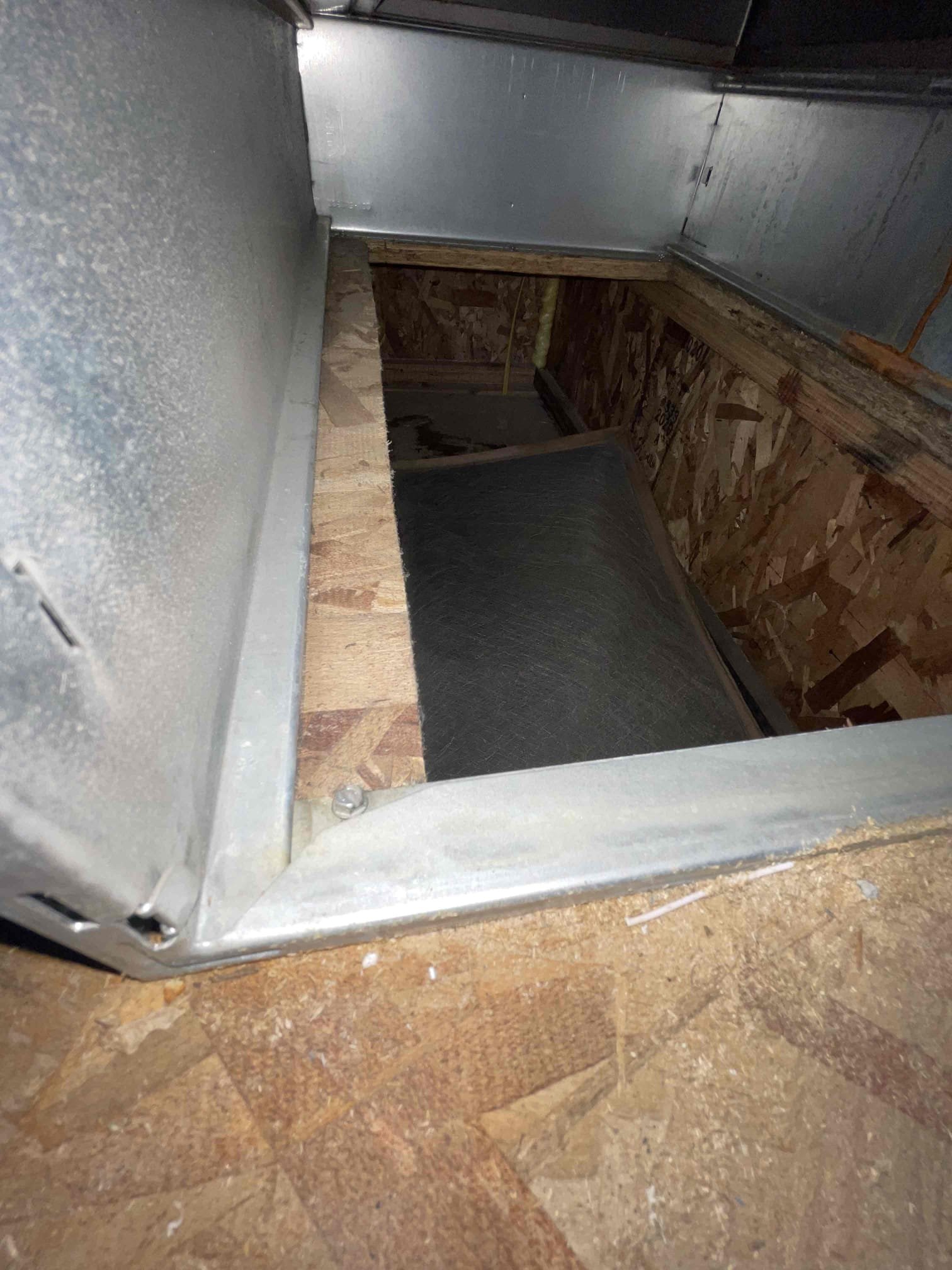 Dramatic before-and-after of air duct cleaning, highlighting improved air quality. Consider professional duct cleaning instead of DIY air duct cleaning rental. Maintaining clean ducts is key, especially when considering ductless repair options for efficient HVAC systems.