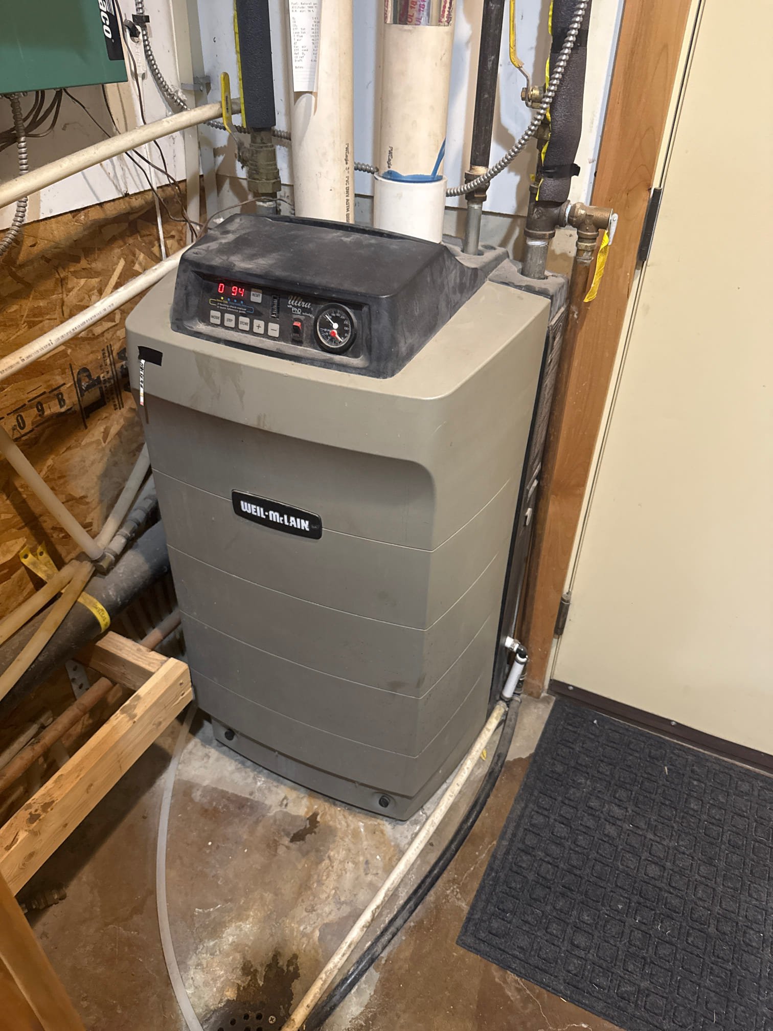 Image of a Ladas boiler, a reliable boiler heater. Ideal for hot water tank replacement and efficient home heating solutions.