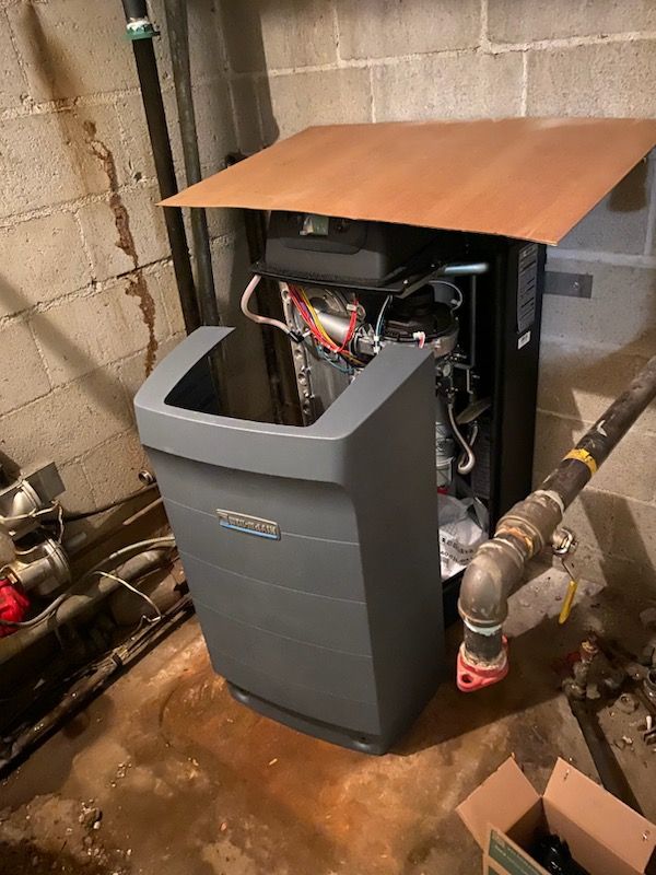 Image related to Burnham boilers, likely showcasing a residential Burnham boiler. Could also depict affordable residential boiler tune-up services, emphasizing maintenance for Burnham boilers.