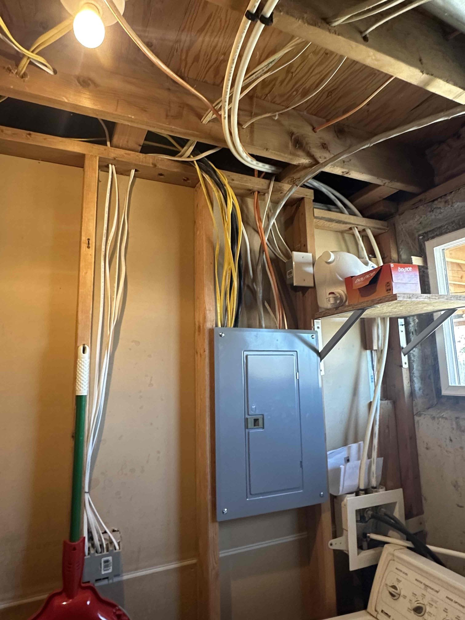 Efflorescence, a white, powdery deposit, on flood-damaged wood. This image highlights the type of damage a flood insurance agent can help protect against with comprehensive flood insurance coverage.