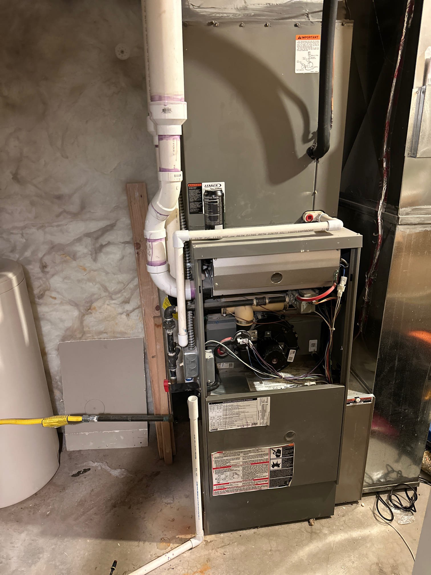 Close-up of a Goodman furnace heating element, a critical component for efficient central furnace heating and reliable heat furnace operation.