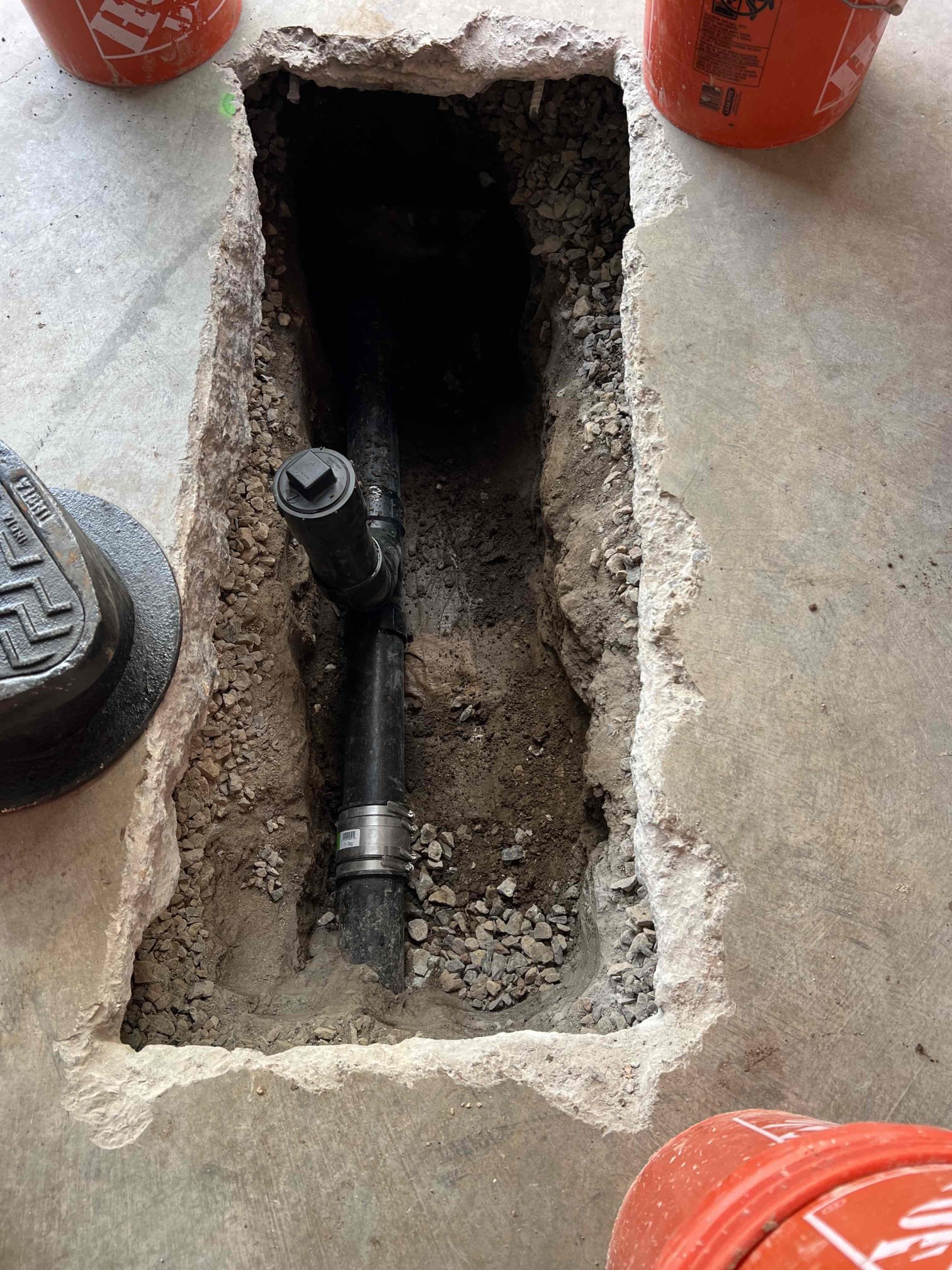 Image depicting sewage backup remediation services, specifically addressing a bathroom sink backup. Illustrates the process of cleaning and restoring a bathroom after a sewage issue, highlighting the expertise needed for effective remediation. SEO: Sewage backup remediation, bathroom sink, sewage cleanup.