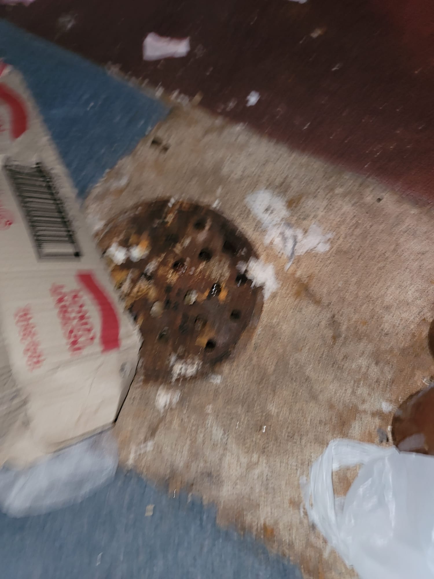 Image depicting bathroom mold damage, possibly near a bathtub, highlighting the urgency of addressing emergency bathroom mold issues. Focus on identifying and resolving bath tub mold problems.