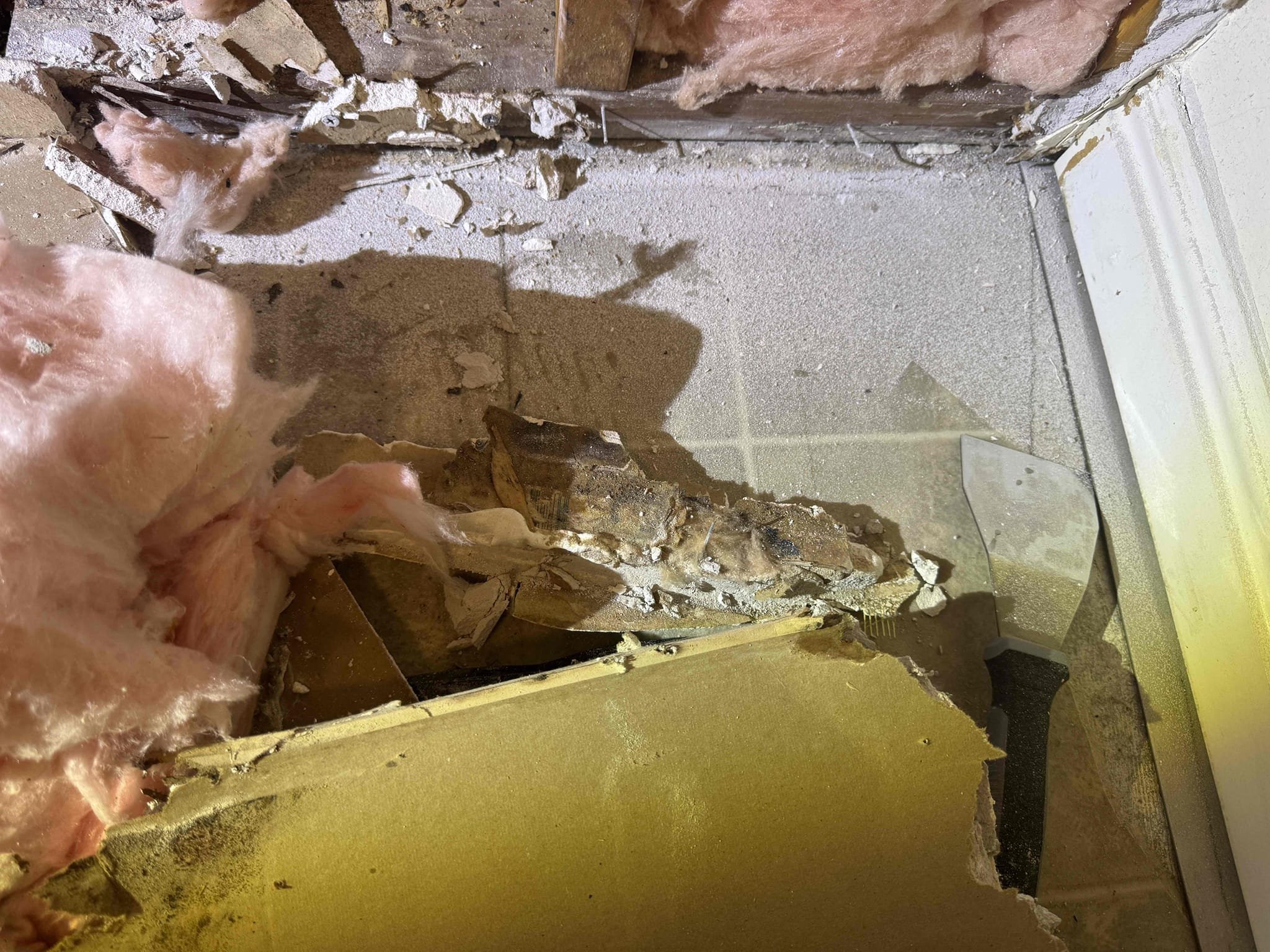 After-hours emergency fire restoration scene, hinting at the urgency of restoring safety and functionality, much like understanding a Nest 4-wire diagram is crucial for home system recovery. Fire damage repair requires immediate action, similar to quickly troubleshooting electrical connections after a disaster.