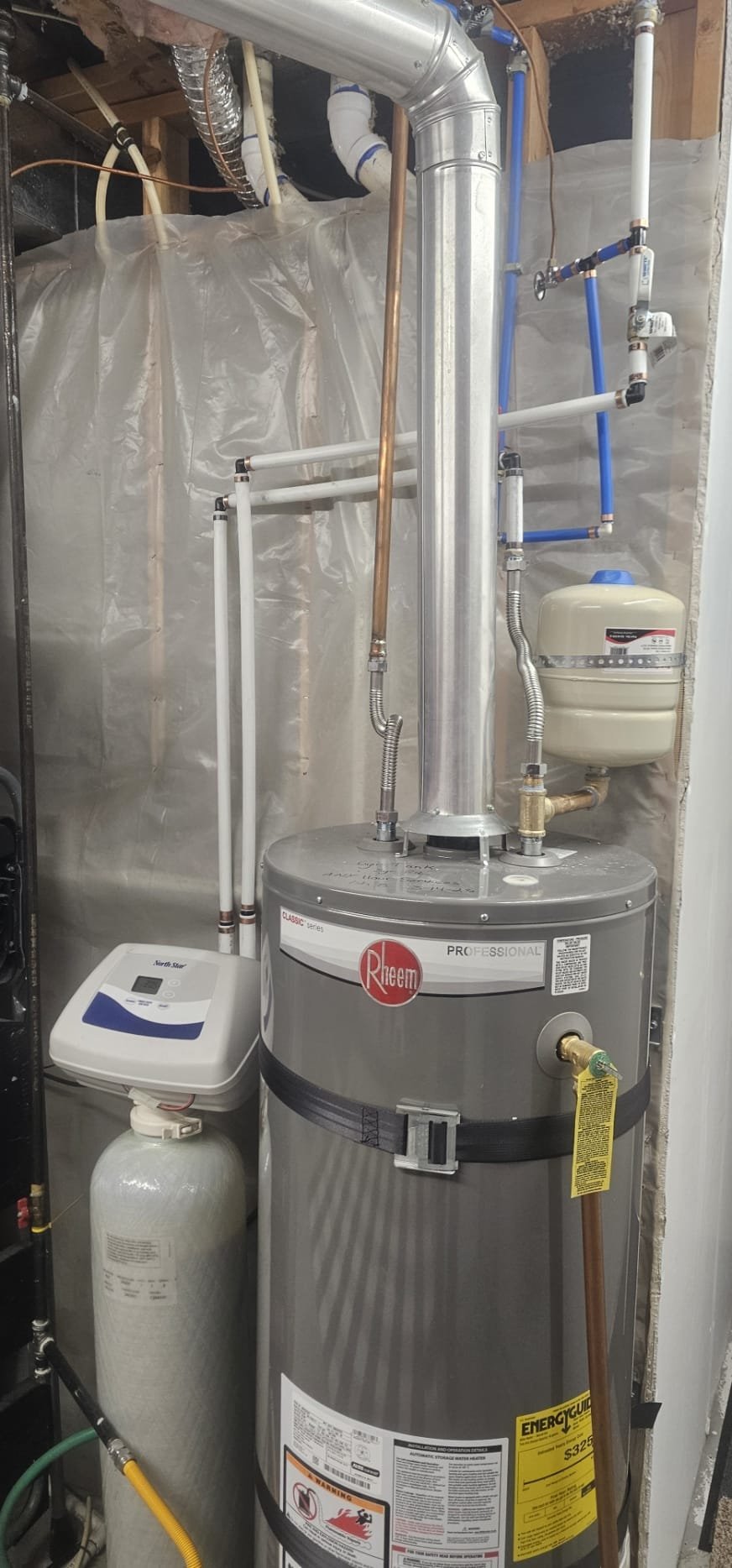 Image depicting water filtration repair, relevant to services like 'water heater repair near me' due to shared plumbing systems. Addresses issues similar to 'water heater leaking' by ensuring clean and leak-free water flow throughout the home.