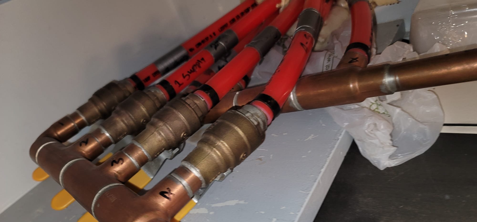 Image depicting commercial fire recovery services available nearby, including maintenance and 24/7 after-hours emergency response. Focus on restoring businesses quickly and efficiently after fire damage.