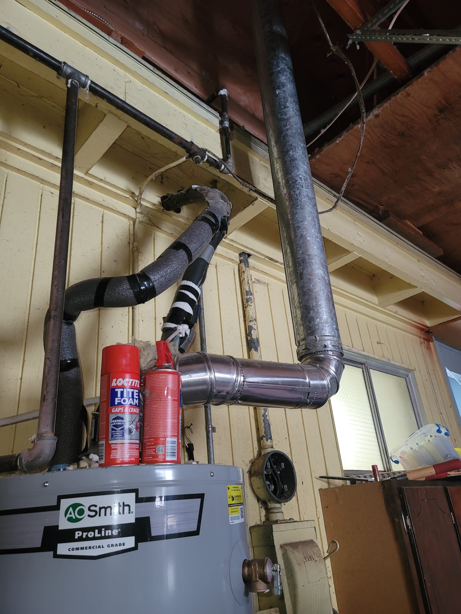 Image depicting commercial fire remediation services, highlighting fire damage repair and the availability of after-hours emergency response for businesses.