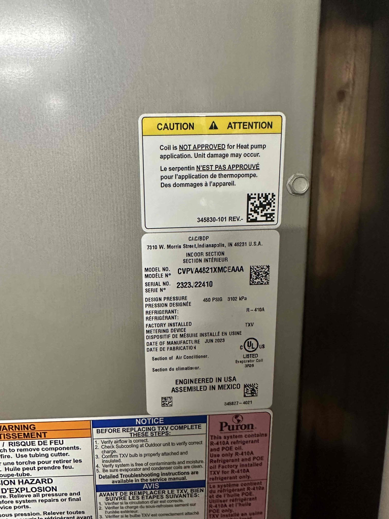 New air conditioner installation, featuring ductless and traditional AC unit setups. Professional service ensures efficient and reliable cooling.