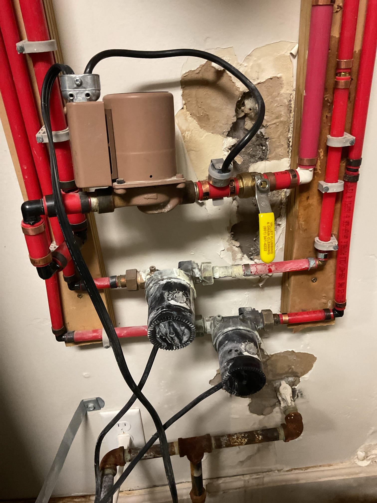 Image depicting mold and water damage specialists addressing commercial mold damage repair, relevant to understanding if insurance covers mold damage. Focus on professional remediation.