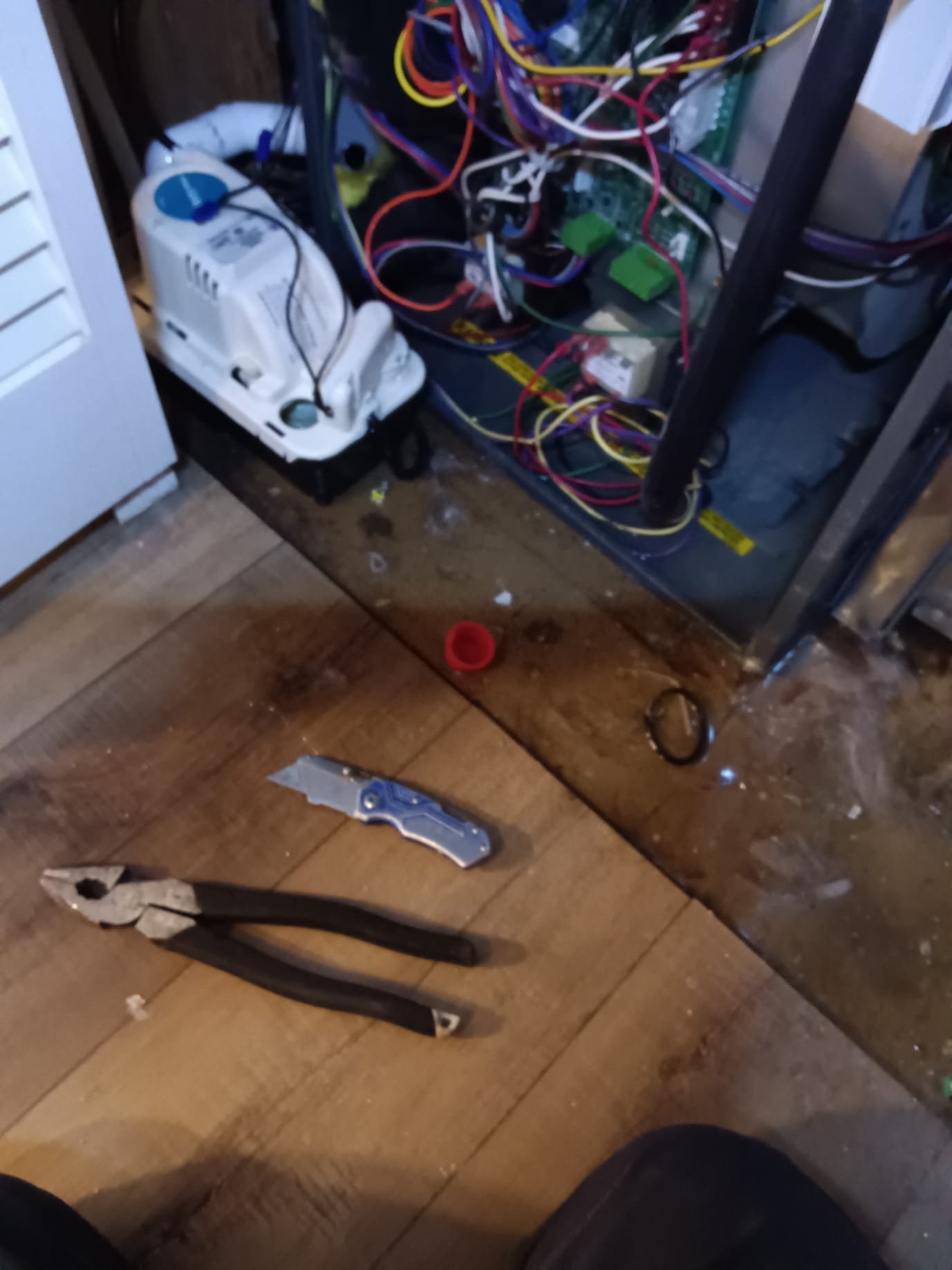 City water filter protecting homes from water damage, preventing costly drywall repairs and services.